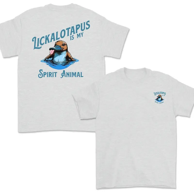 Lickalotapus Is My Spirit Animal Men's Funny T-Shirt Crewneck Menswear Hoodie, Sweatshirt | TeeBloomCo.com