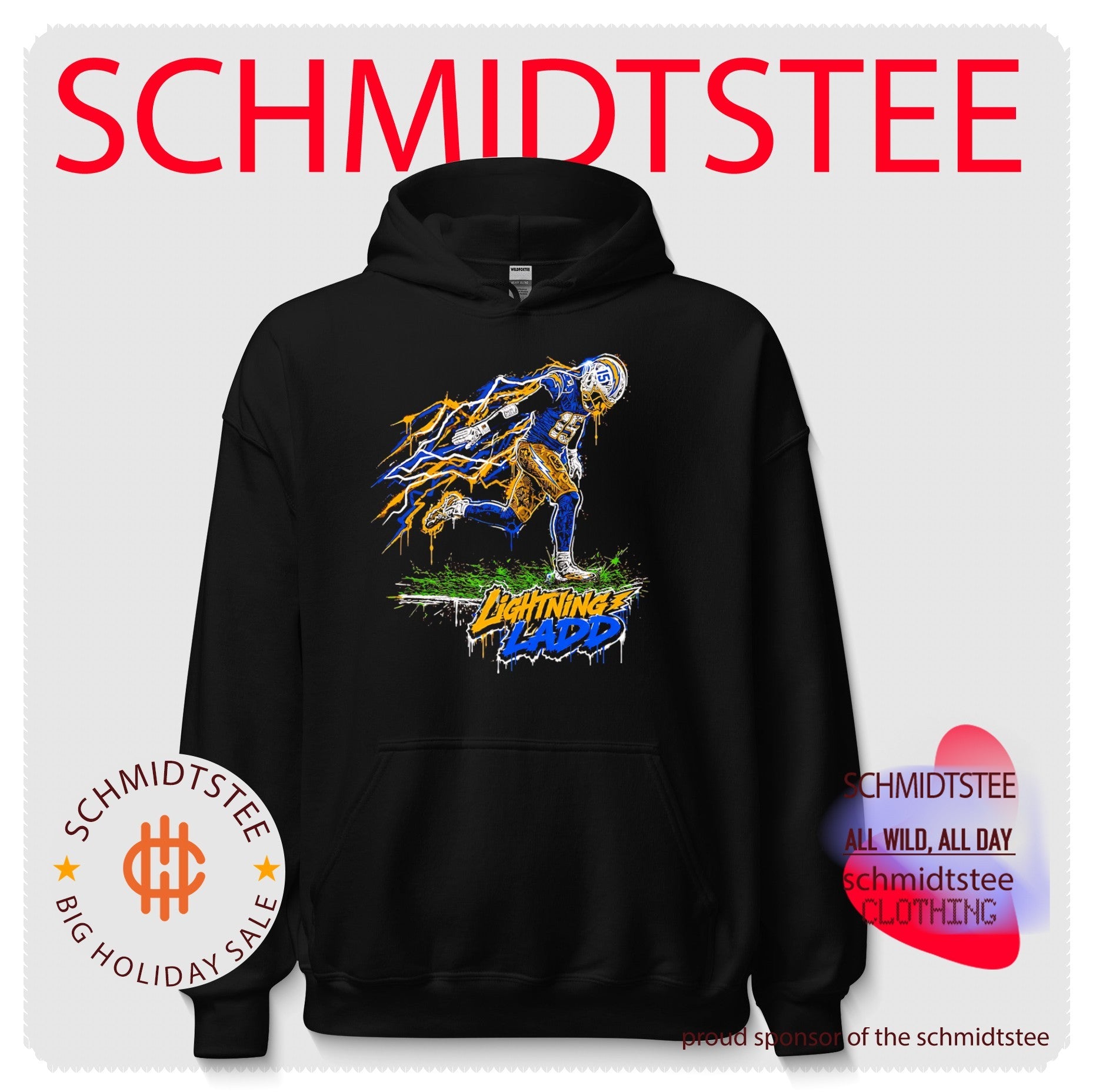 Lightning Ladd McConkey Los Angeles Chargers art shirt