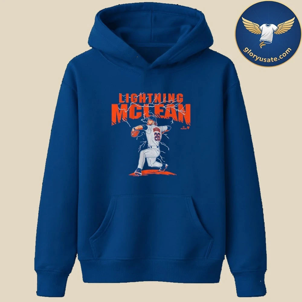 Lightning Nolan McLean 26 New York Baseball Shirt