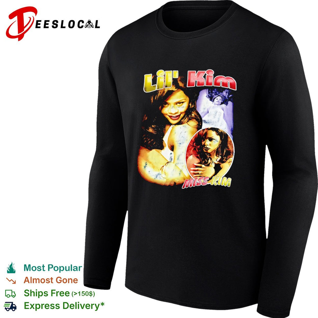 Lil Kim Miss Kim Rap Music Artist Hip Hop Icon 90s Queen of Rap shirt