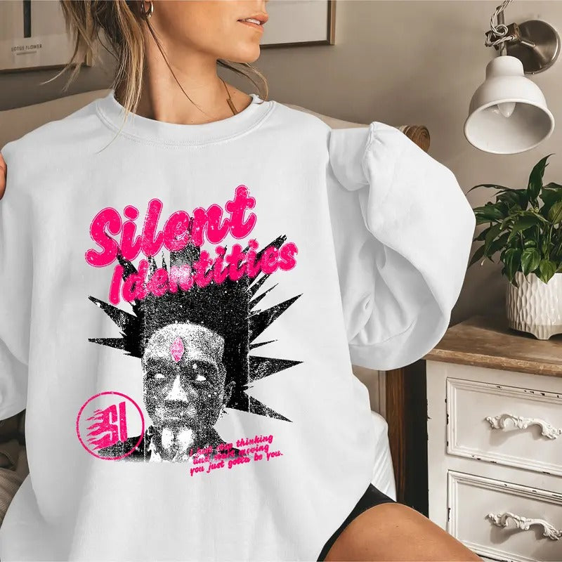 Lil Uzi Verttt Big Face Graphic Rap Sweatshirt T-Shirts, Hoodie | TeeBloomCo.com