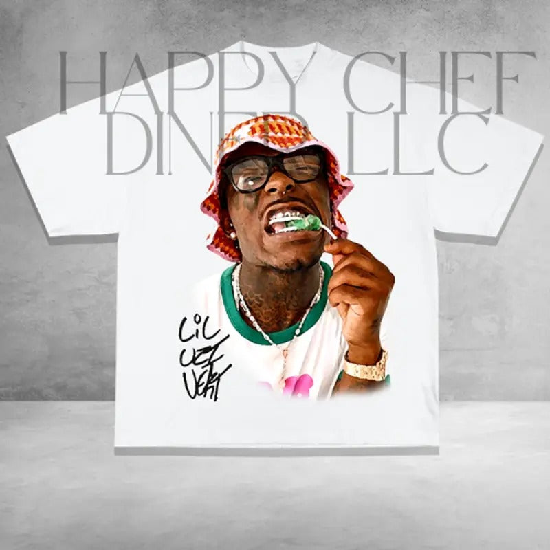 Lil Uzii Vert Tee, Vintage Rap Shirt for Fans Hoodie, Sweatshirt | TeeBloomCo.com
