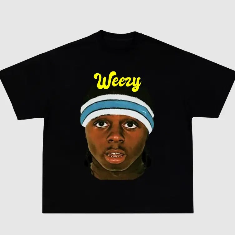 Lil Waynee Black T-shirt - Men's Classic Cotton Tee Hoodie, Sweatshirt | TeeBloomCo.com