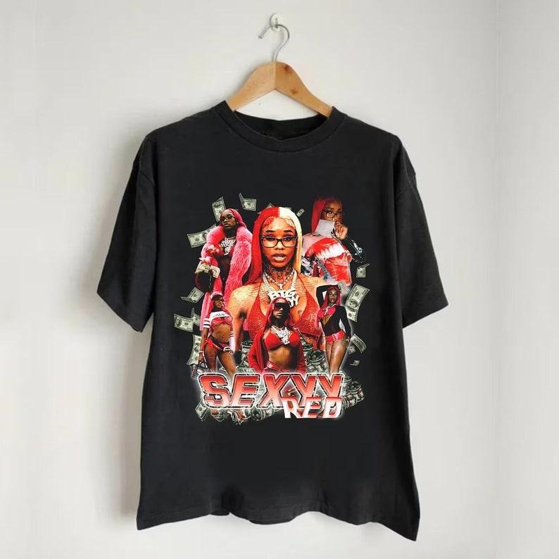 Limited Sexyy Red Shirt, Vintage Sexyy Red 90s Shirt, Sexyy Red Bootleg Shirt, Retro Sexyy Red Shirt For Fan, Sexyy Red...