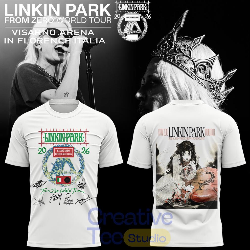 Linkin Park From Zero World Tour 2026 At Visarno Arena T-Shirt