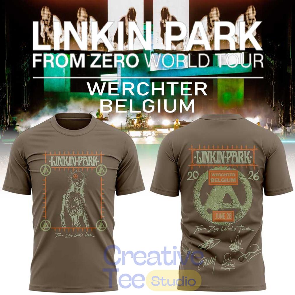 Linkin Park From Zero World Tour in Werchter at Werchter Parklife in Belgium Tee Hoodie