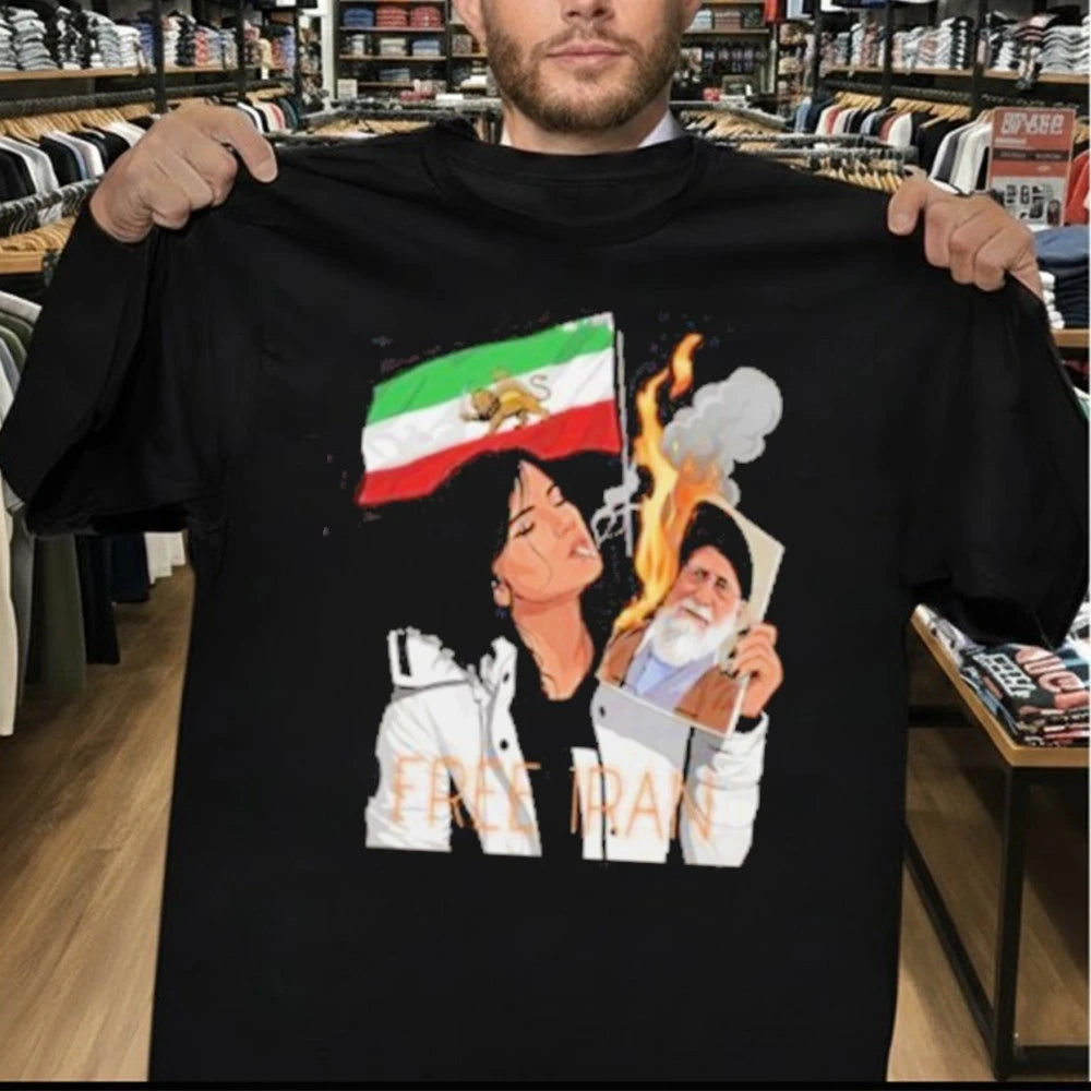 Lion And Sun Flag Persian Free Iran Shirt