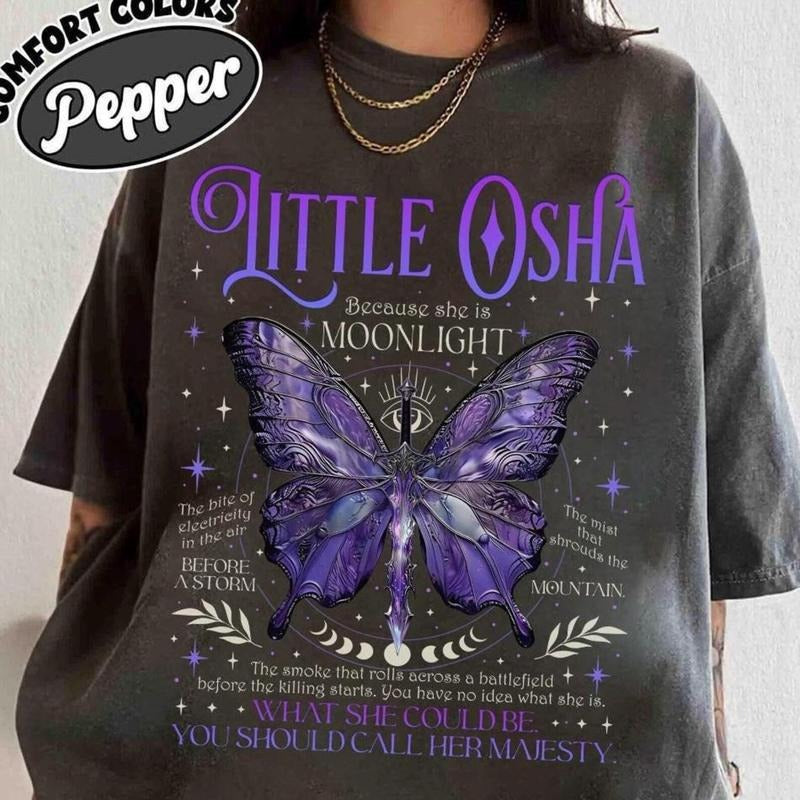 Little Osha Sweatshirt, T-shirt And Hoodie Quick Silver Shirt, Kingfisher | TeeBloomCo.com