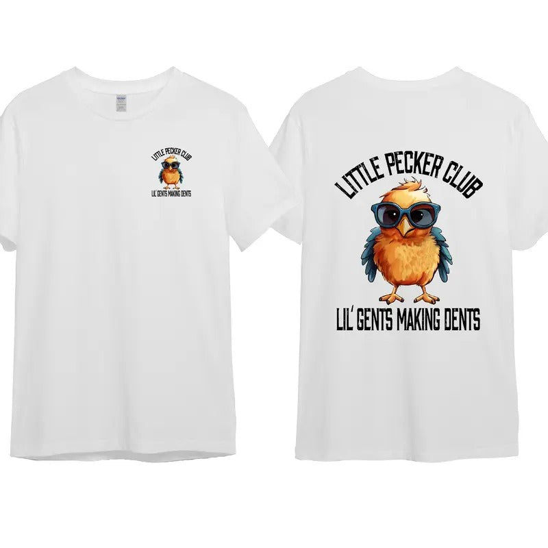 Little Pecker Club Men 2 side T-shirt Cotton Top Shortsleeve For Men For Women Hoodie, Sweatshirt | TeeBloomCo.com