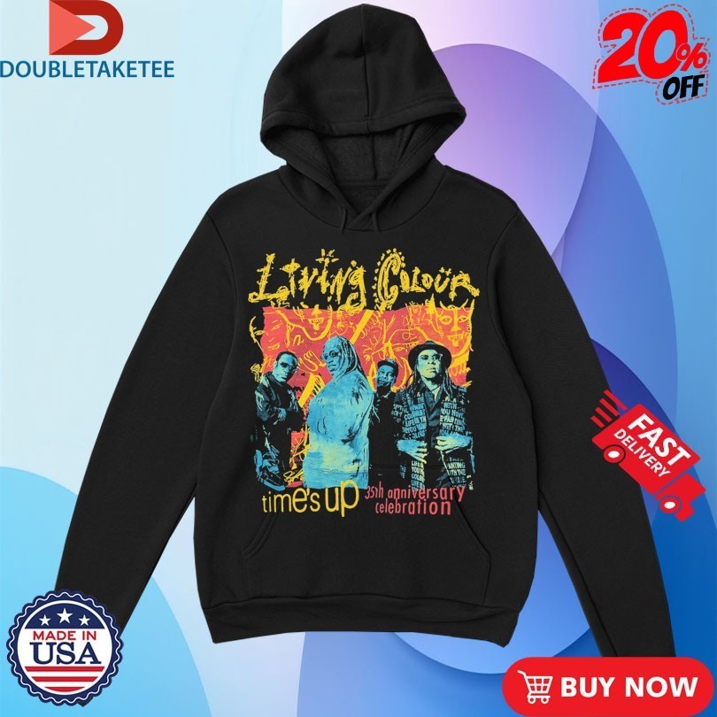 Living Colour Time’s Up 35th Anniversary Celebration Shirts
