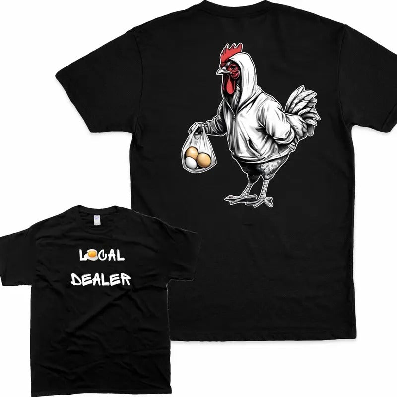 Local Dealer T-Shirt Fun Cartoon   Chicken Casual Hoodie, Sweatshirt | TeeBloomCo.com