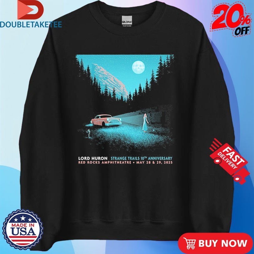 Lord Huron Morrison, CO Red Rocks Amphitheatre Event May 28 And 29, 2025 T-shirts