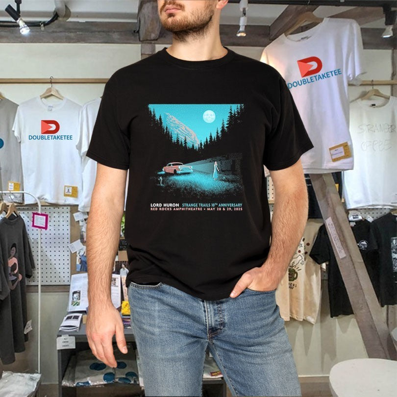 Lord Huron Morrison, CO Red Rocks Amphitheatre Event May 28 And 29, 2025 T-shirts