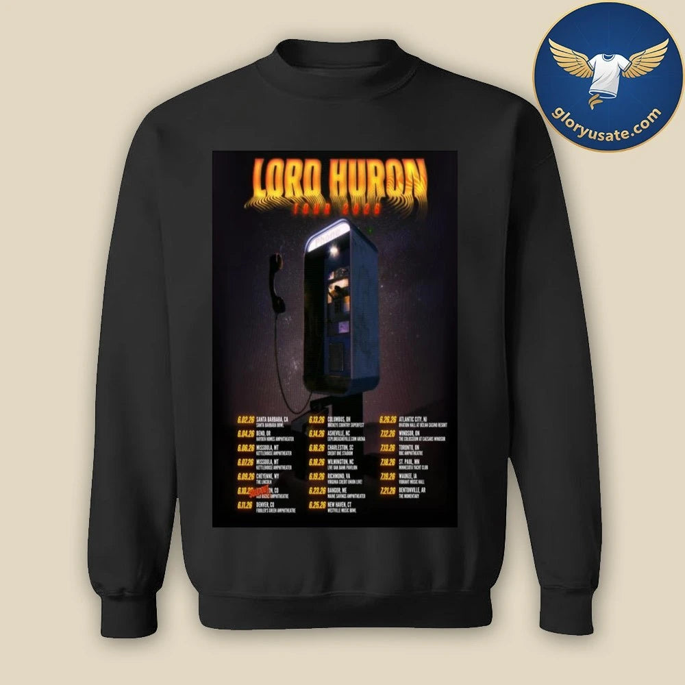Lord Huron US &amp; Canada Tour 2026 Poster Shirt