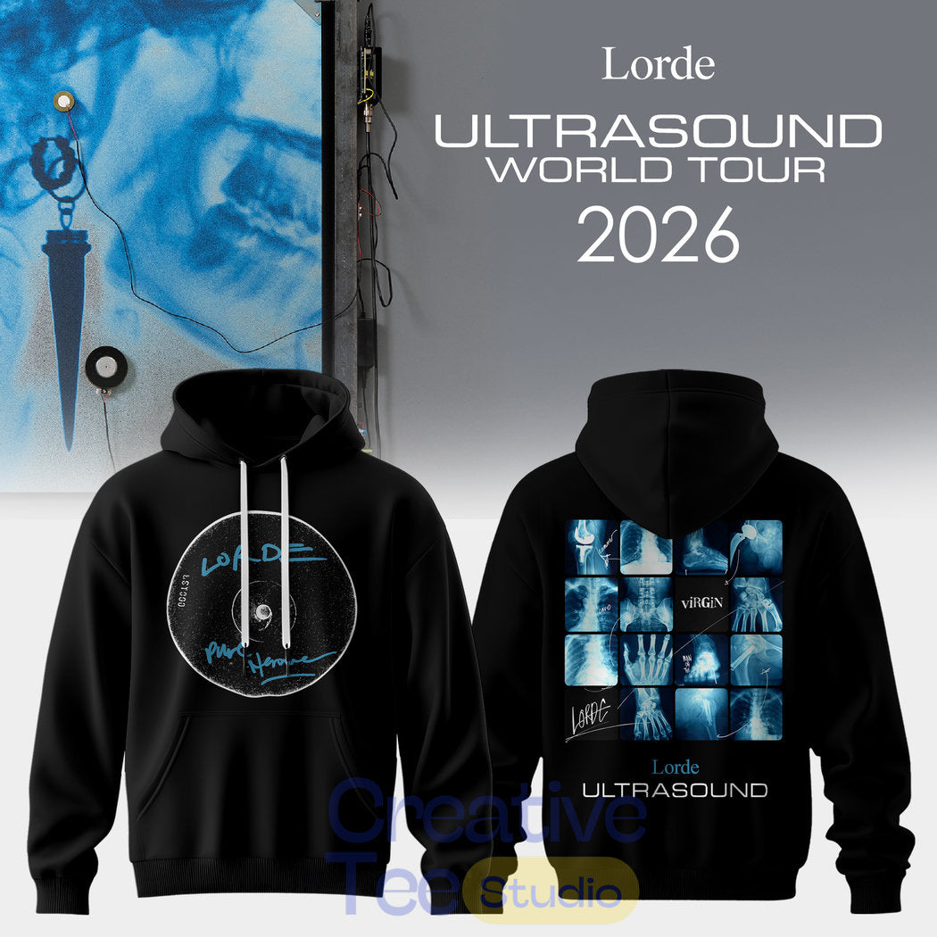 Lorde Ultrasound World Tour 2026 – Touch The Unseen Hoodie