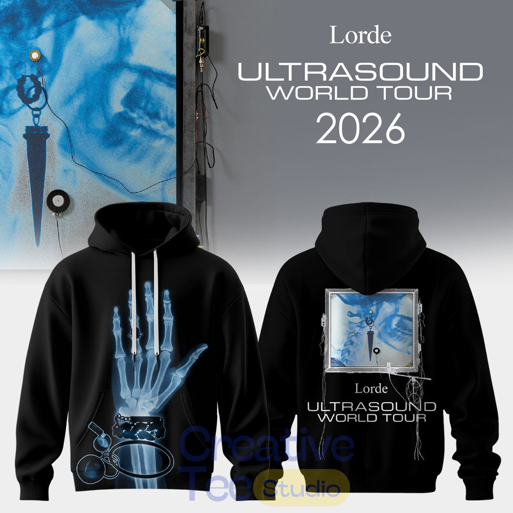 Lorde Ultrasound World Tour 2026 – Touch The Unseen Hoodie