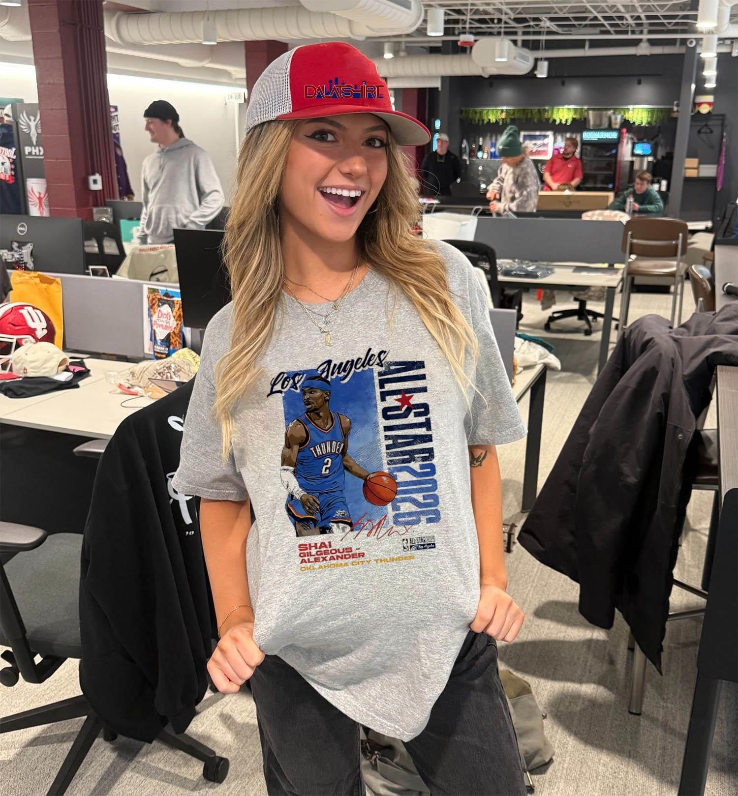 Los Angeles All Star 2026 Shai Gilgeous Alexander Oklahoma City Thunder shirt