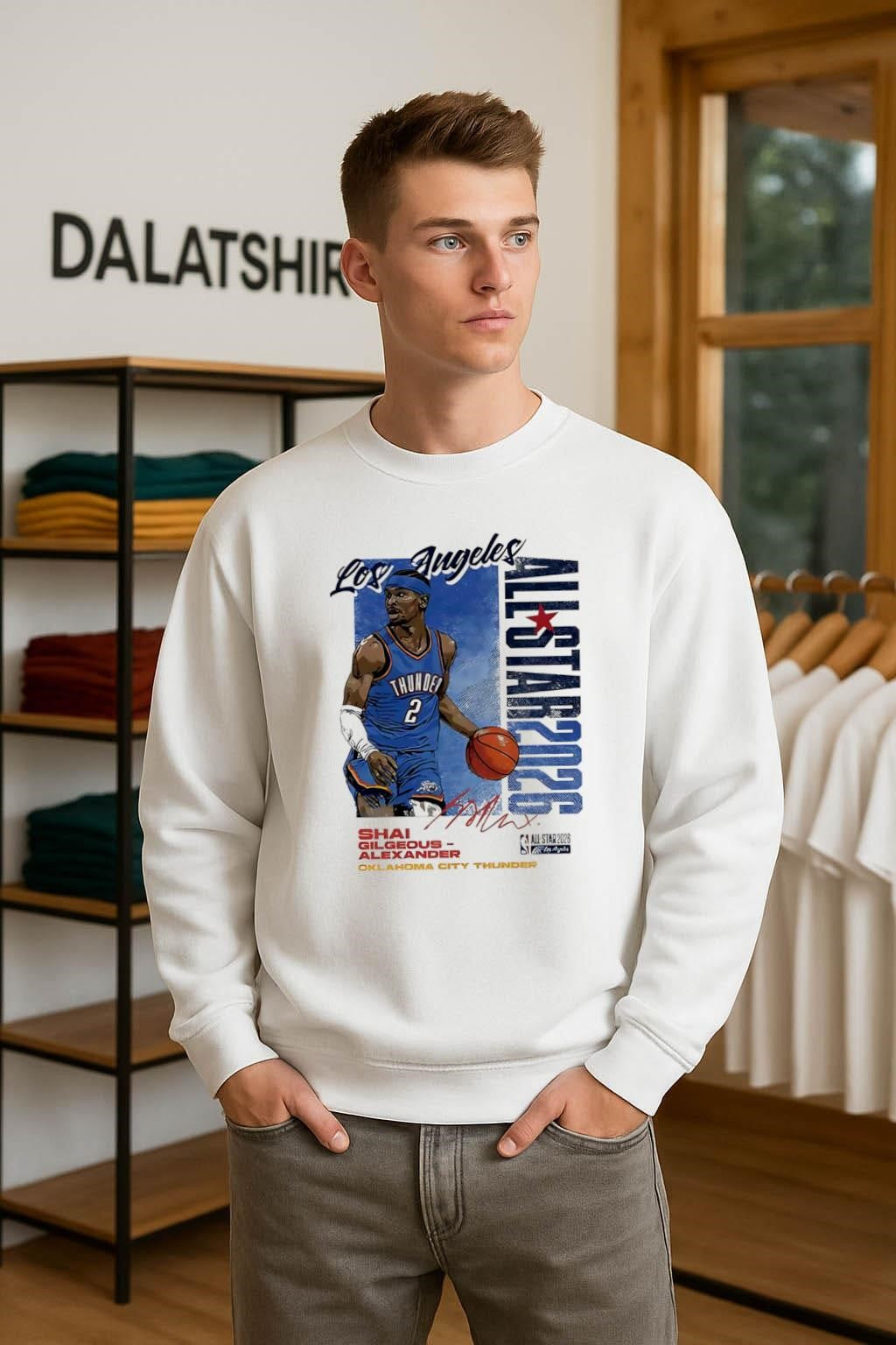 Los Angeles All Star 2026 Shai Gilgeous Alexander Oklahoma City Thunder shirt