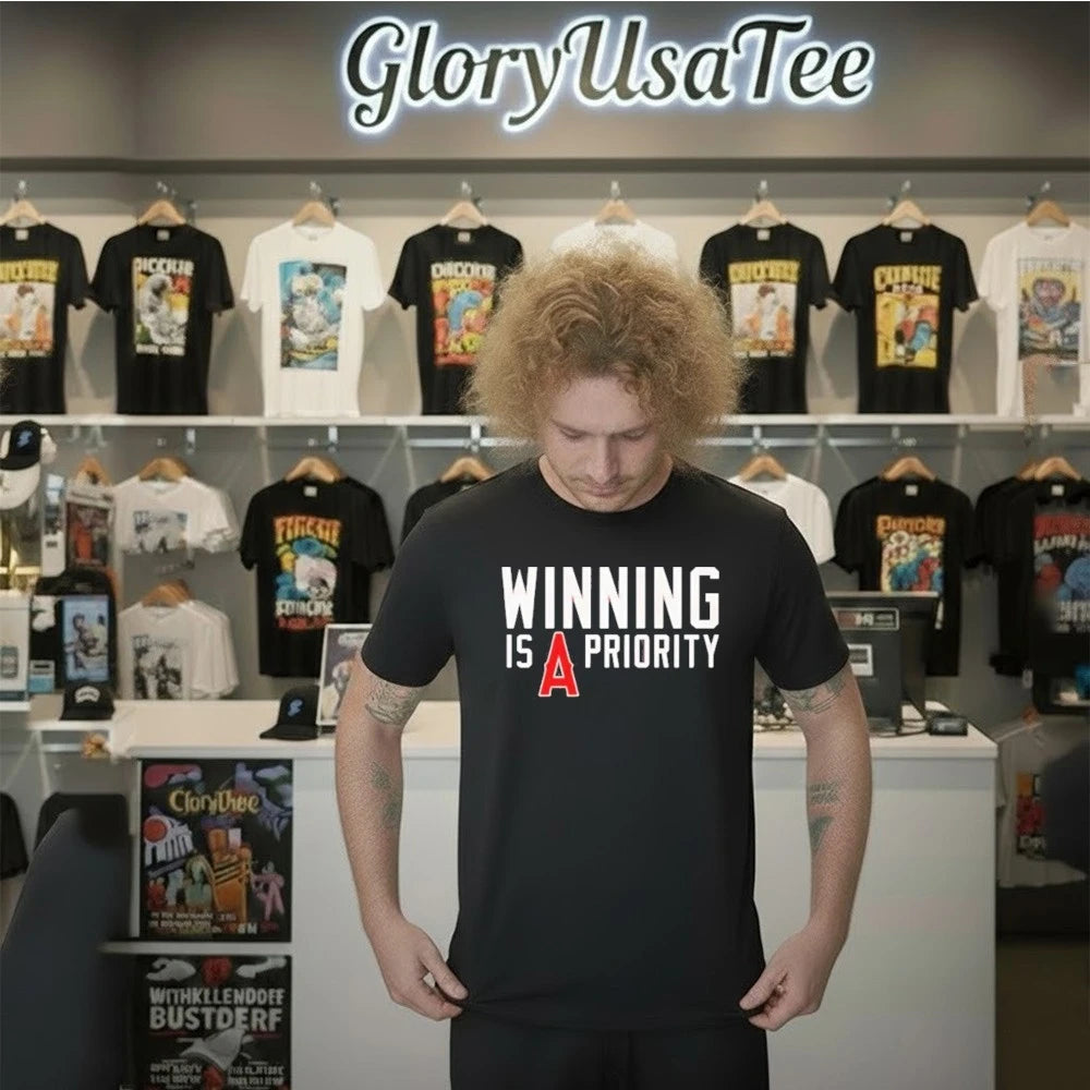 Los Angeles Angels Winning Is A Priority Shirt