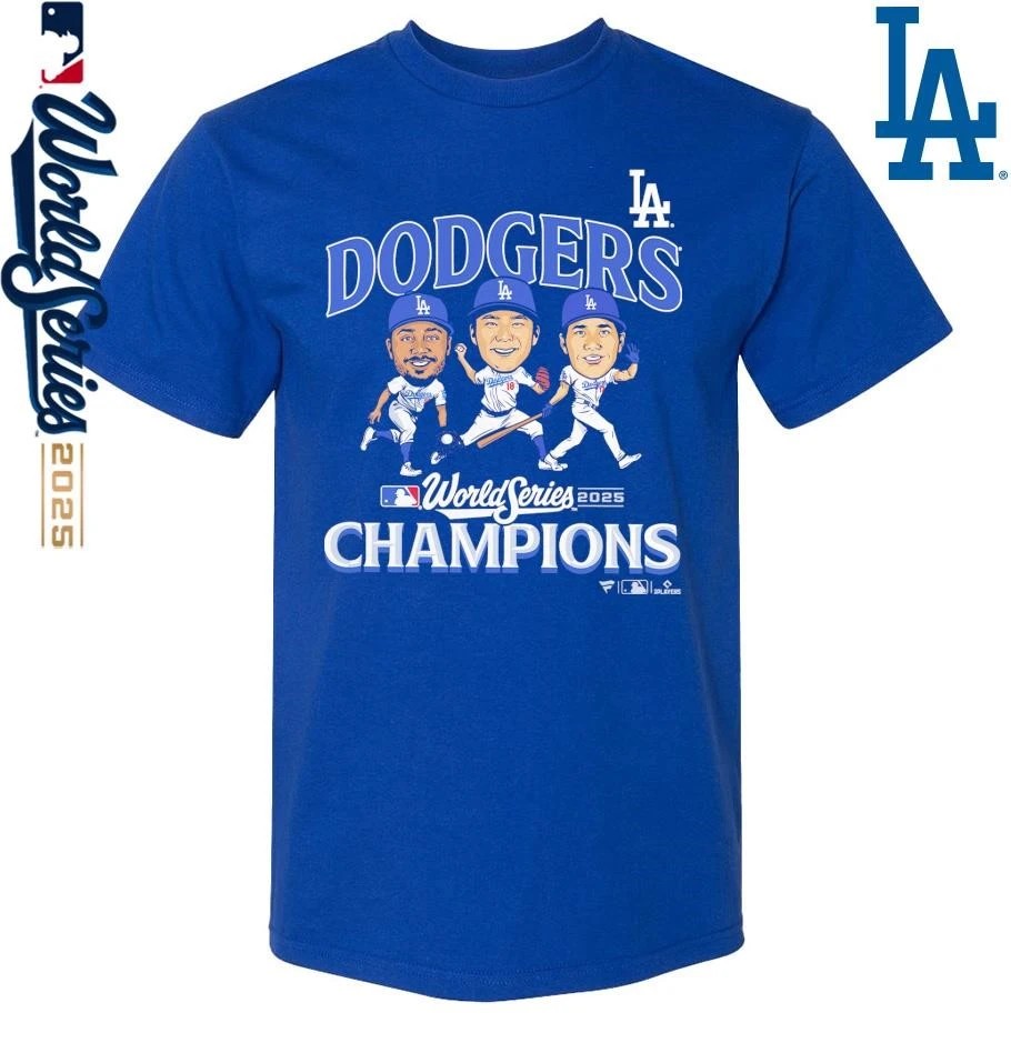 Los Angeles Dodgers 2025 World Series Champions Appeal Play T-Shirt