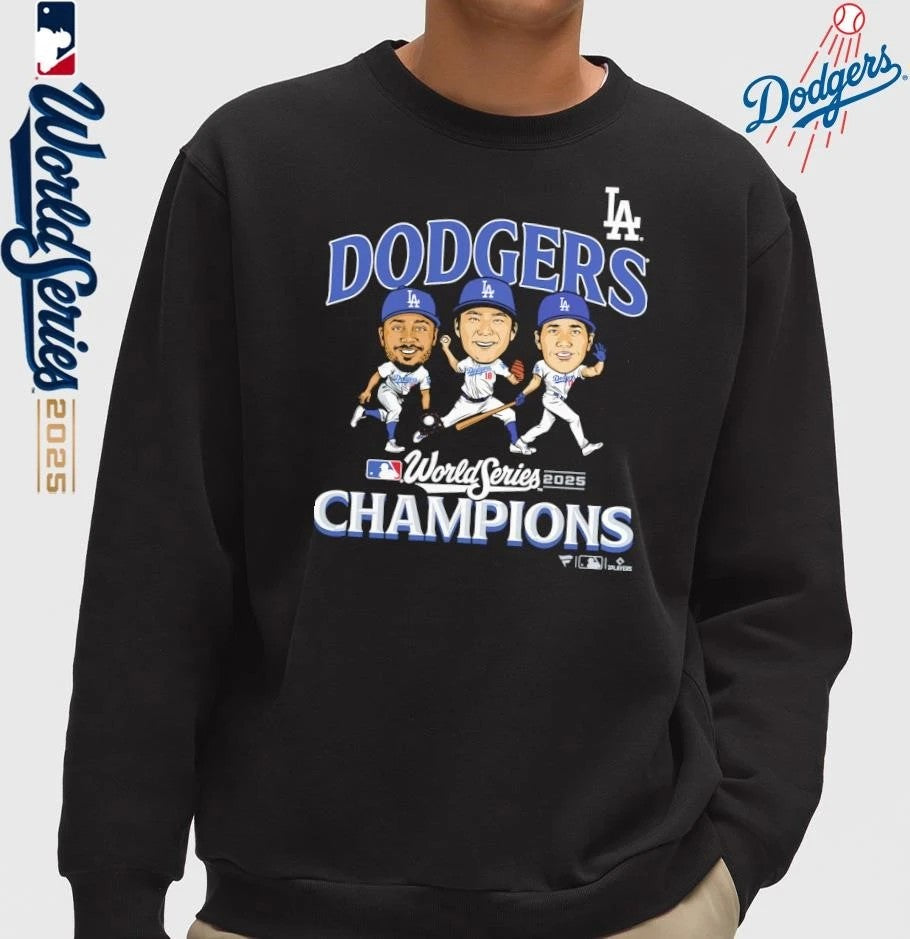 Los Angeles Dodgers 2025 World Series Champions Appeal Play T-Shirt