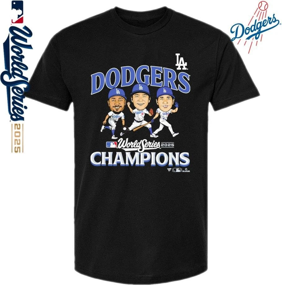 Los Angeles Dodgers 2025 World Series Champions Appeal Play T-Shirt