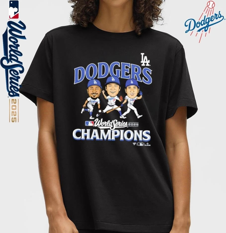 Los Angeles Dodgers 2025 World Series Champions Appeal Play T-Shirt