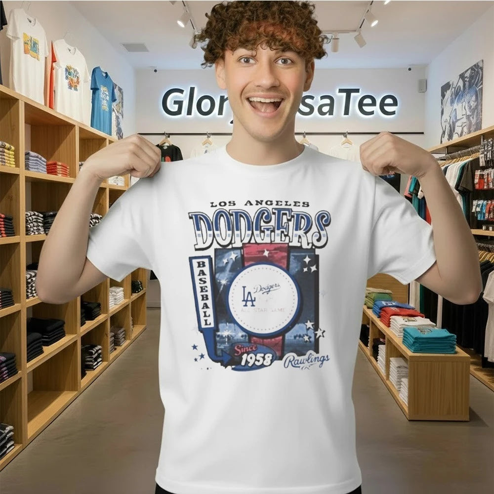 Los Angeles Dodgers Cooperstown Rawlings 47 Shirt