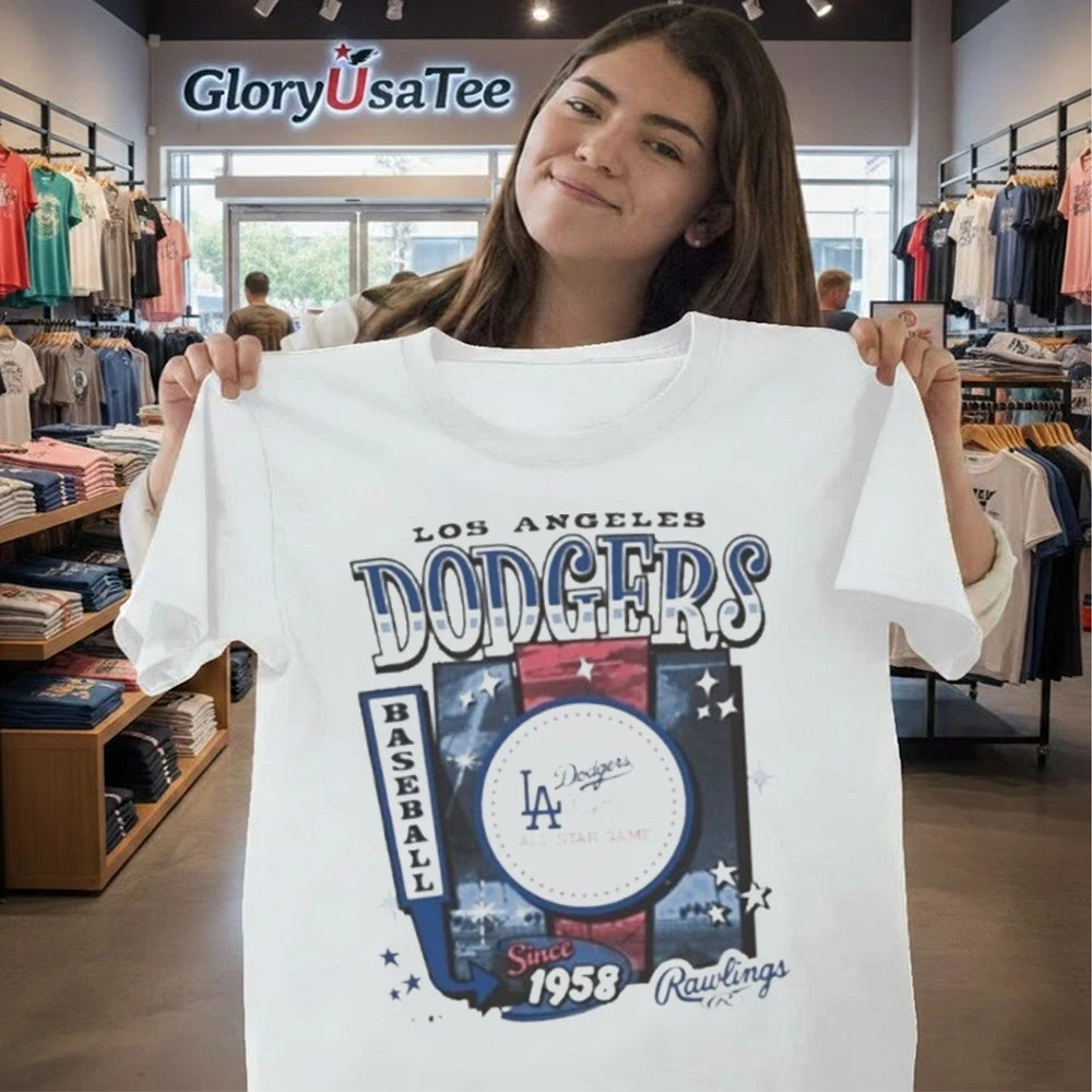 Los Angeles Dodgers Cooperstown Rawlings 47 Shirt