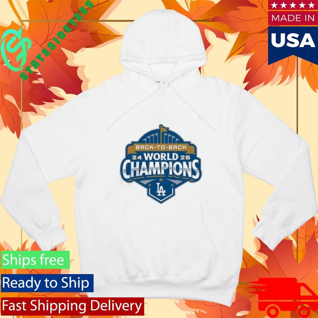 Los Angeles Dodgers Defeat Toronto Blue Jays 2025 Back To Back World Champions Logo Shirt