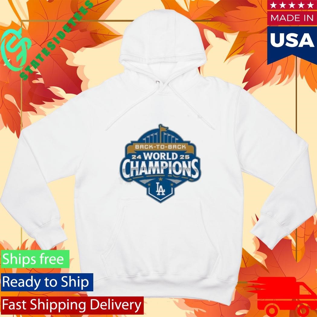 Los Angeles Dodgers Defeat Toronto Blue Jays 2025 Back To Back World Champions Logo Shirt