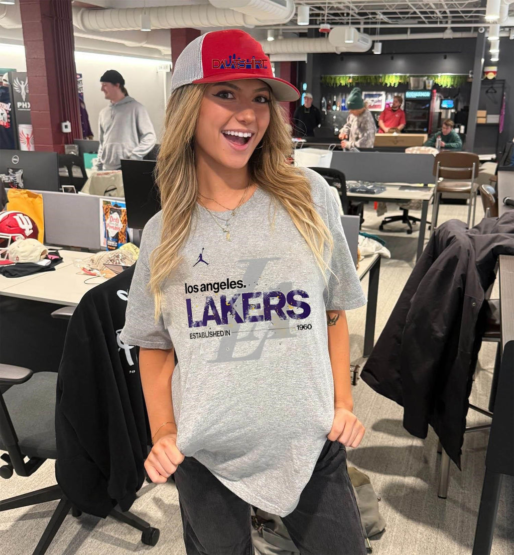 Los Angeles Lakers Jumpman Established In 1960 basketball shirt