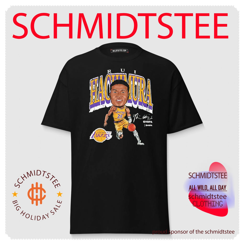 Los Angeles Lakers Rui Hachimura big head shirt