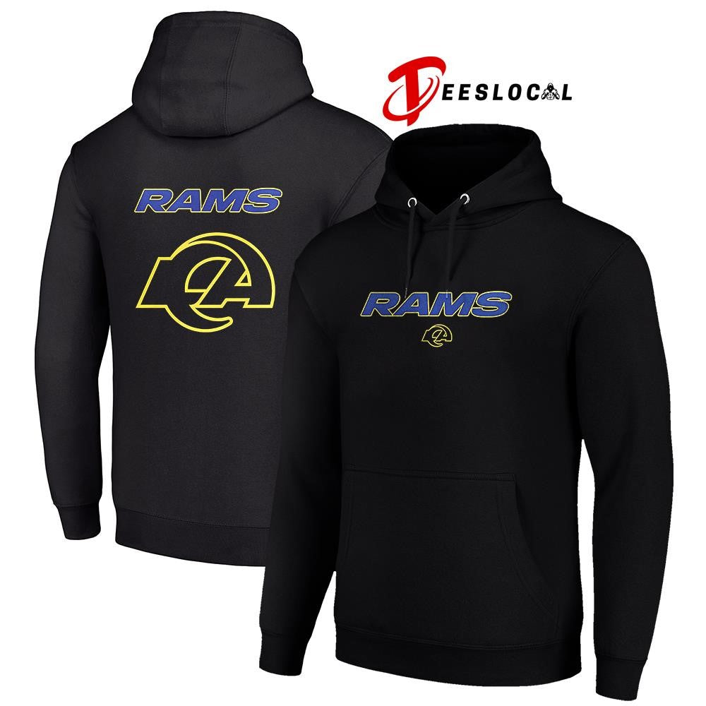 Los Angeles Rams rivalries mid night mode logo shirt