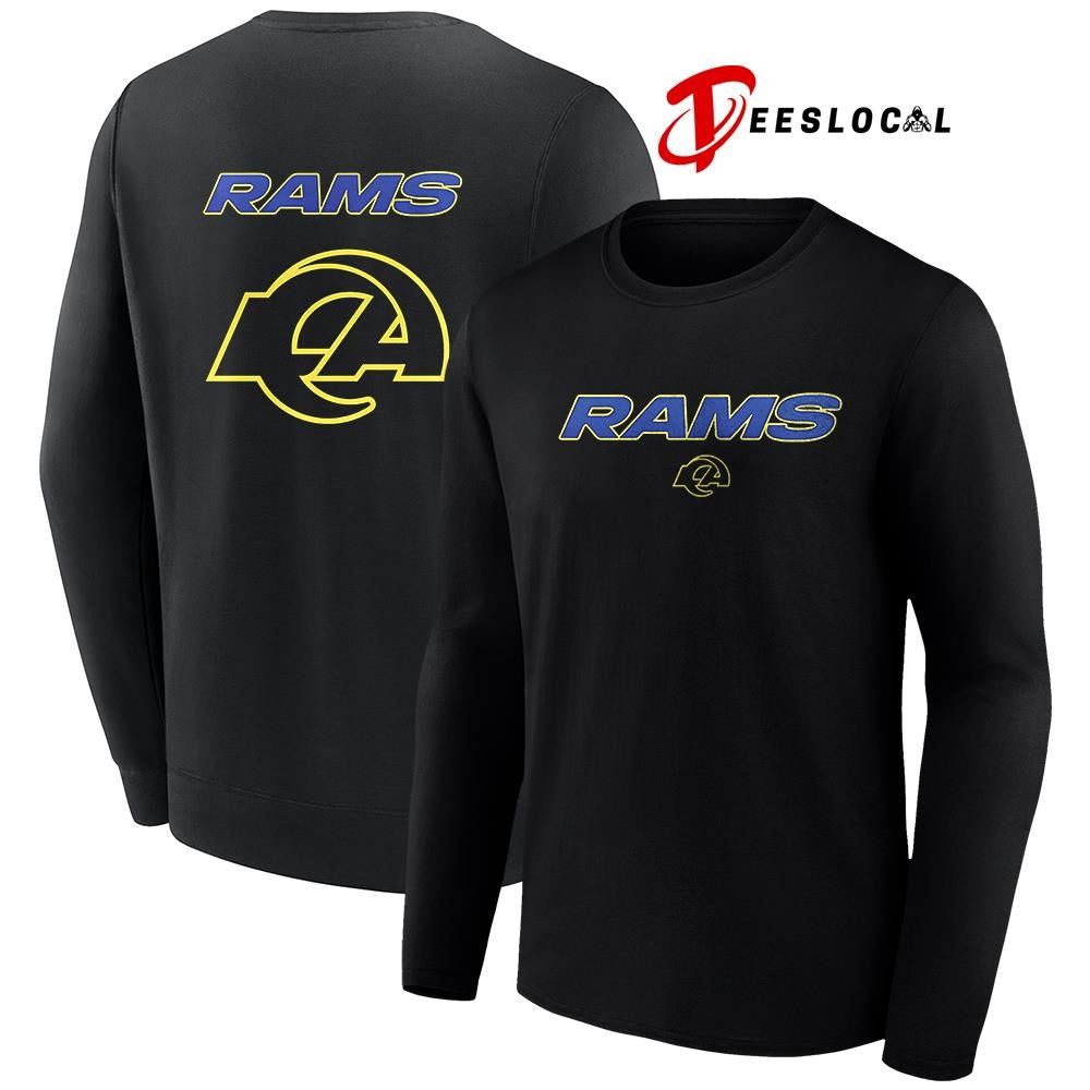 Los Angeles Rams rivalries mid night mode logo shirt