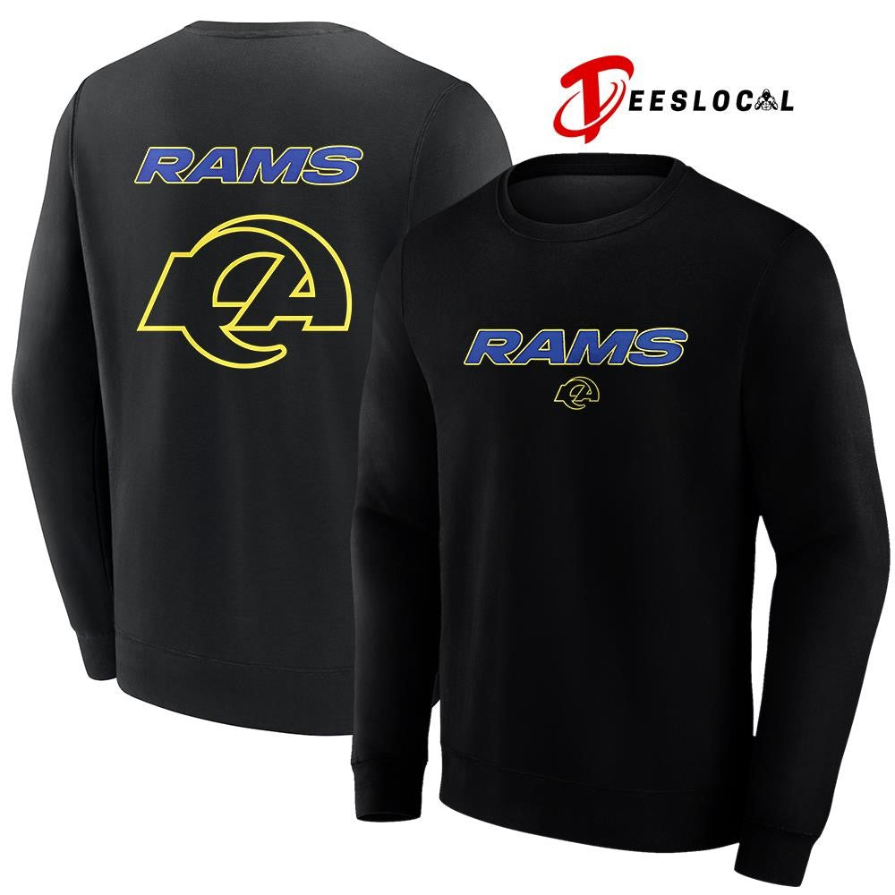 Los Angeles Rams rivalries mid night mode logo shirt
