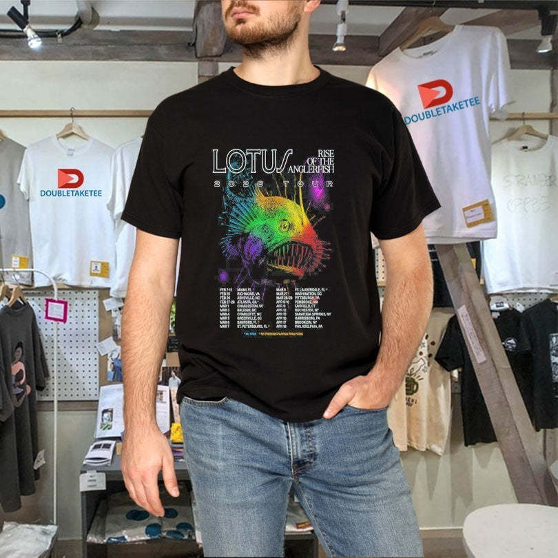 Lotus Rise Of The Anglerfish Tour 2026 Dates Shirts