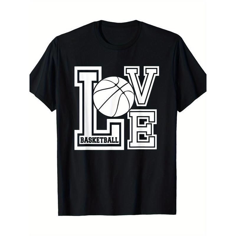 Love Basketball Sports T Shirt T-Shirt-100%cotton-220g made in usa Hoodie, Sweatshirt | TeeBloomCo.com
