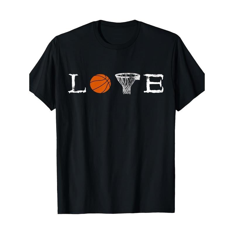 Love Basketball Sports T-shirt-100%cotton-220g made in usa Hoodie, Sweatshirt | TeeBloomCo.com