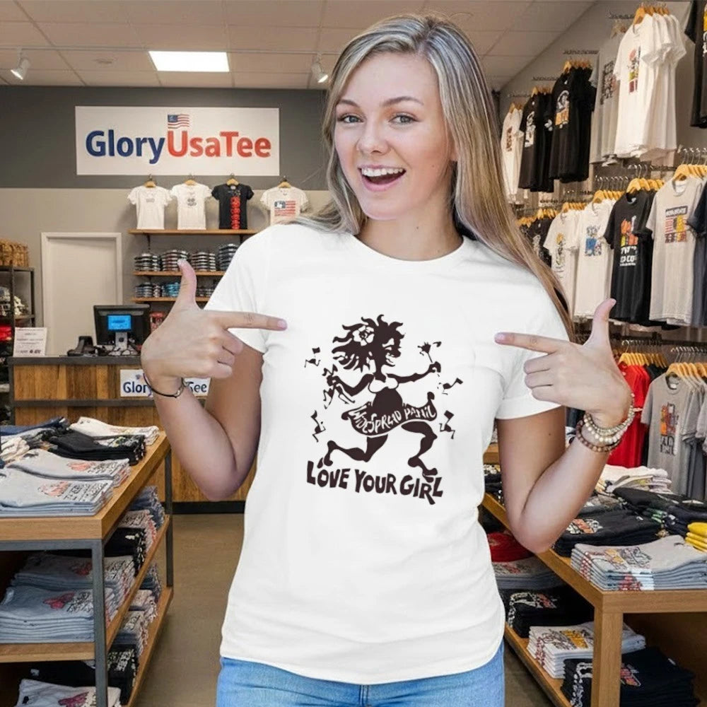 Love Your Girl Peach Shirt