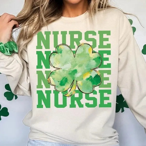 Lucky Nurse DTF Transfers - THIS IS NOT A SHIRT Hoodie, Sweatshirt | TeeBloomCo.com