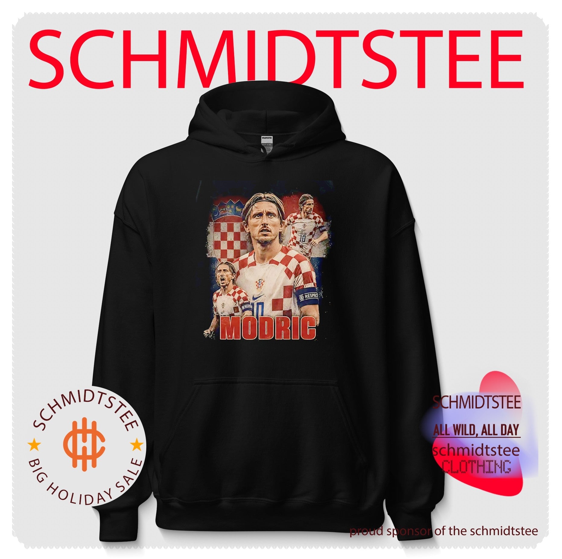 Luka Modric Croatia National Football Team Portrait shirt