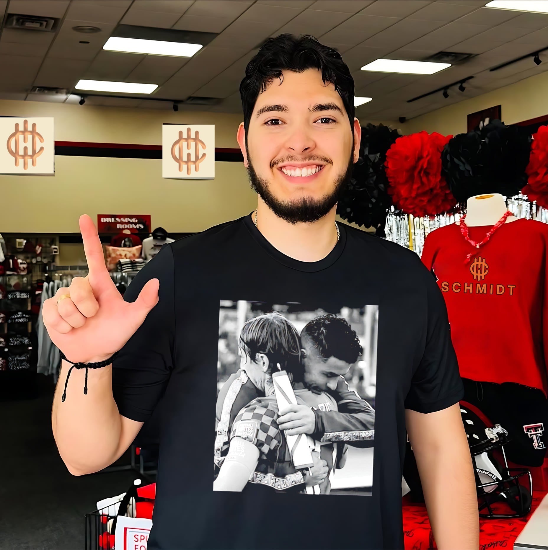 Luka Modrić and Cristiano Ronaldo Football Unites the World Hug Memorial shirt