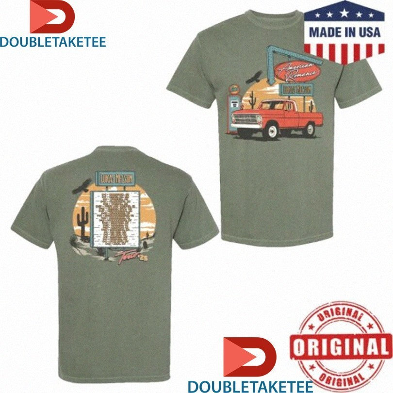 Lukas Nelson June Truck Stop Tour 2025 Dates Cactus Shirts