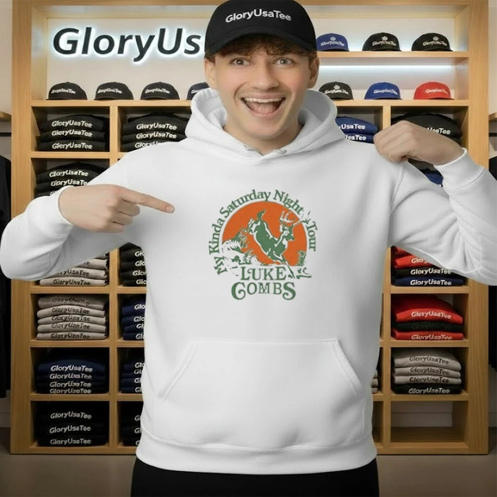 Luke Combs Store My Kinda Saturday Night Tour Shirt