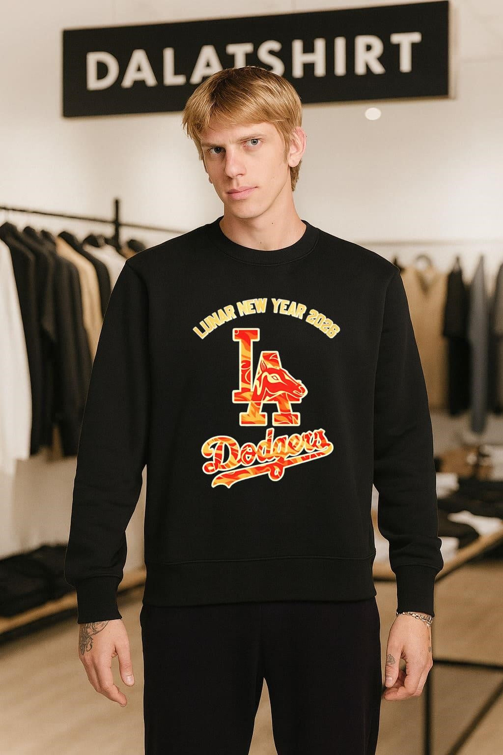 Lunar New Year 2026 LA Dodgers Horse shirt