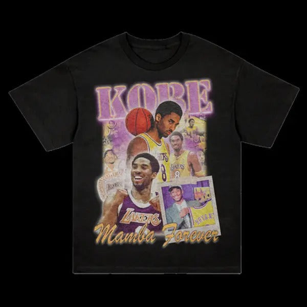 "MAMBA FOREVER" TRIBUTE Tee | Vintage Tee Graphic T-Shirt Sweatshirt Hoodie | Sport Tee - Gift For Fan | TeeBloomCo.com