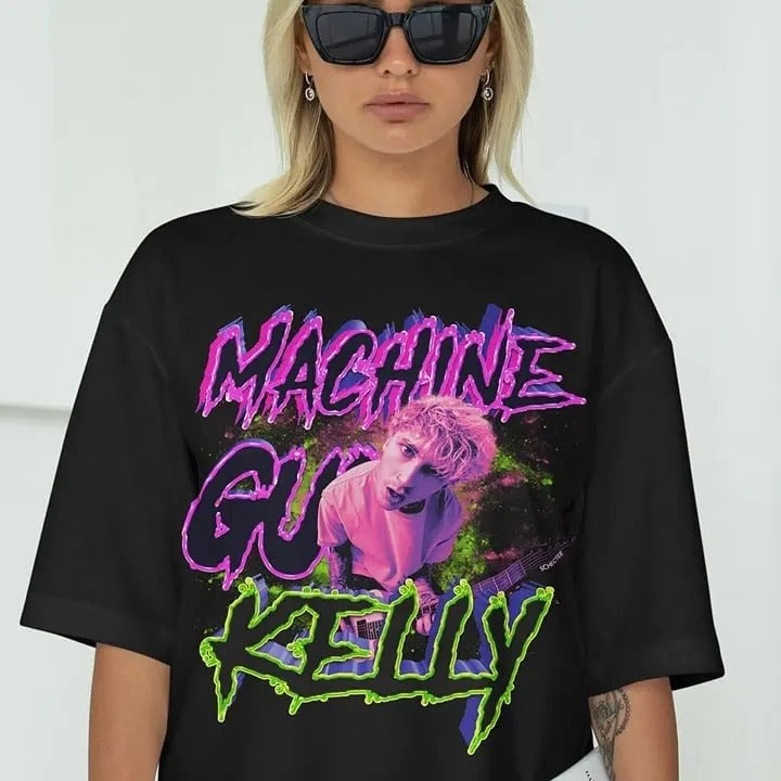 MGK Machine Gunn Kelly Fan gift Shirt, Rap Cotton Unisex T-Shirt Hoodie, Sweatshirt | TeeBloomCo.com