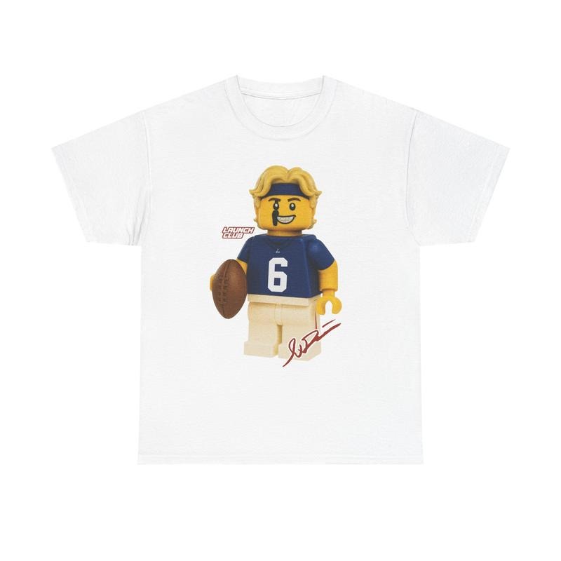 MINI JAX TEE - Dart Giant Football  Casual Classic Cotton Menswear Shirt Vintage Graphic Hoodie, Sweatshirt | TeeBloomCo.com