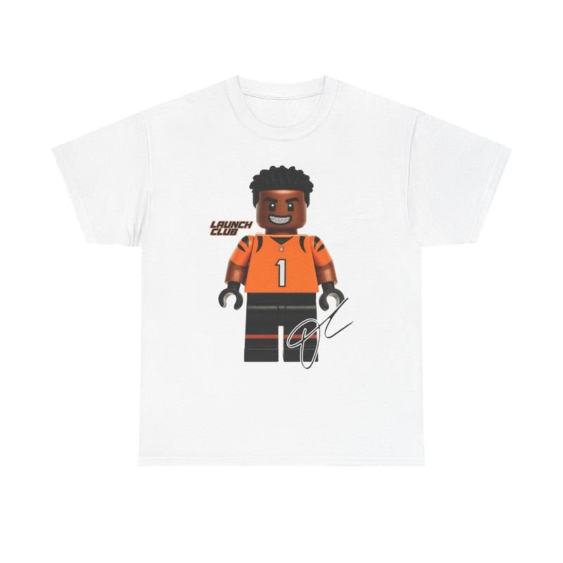MINI UNO TEE - Cincinatti Classic Cotton Menswear Shirt T-Shirt football  Vintage graphic Who Dem Chase Bengal Hoodie,...
